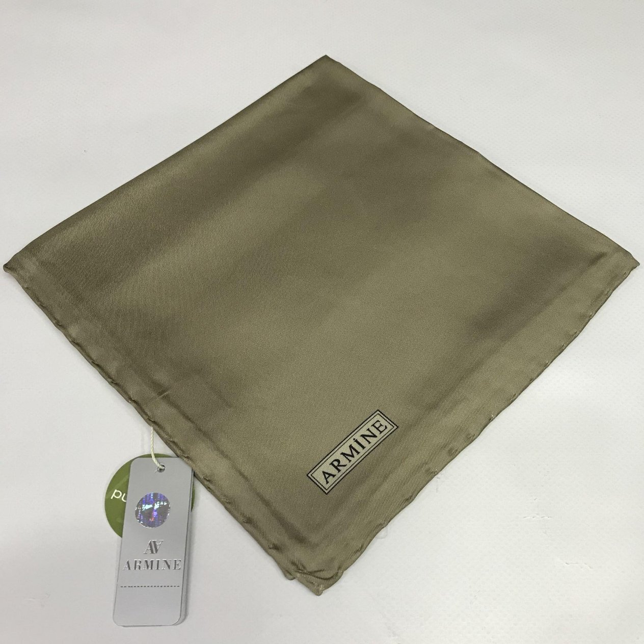 Armine % 100 İpek - Düz Twill Eşarp
