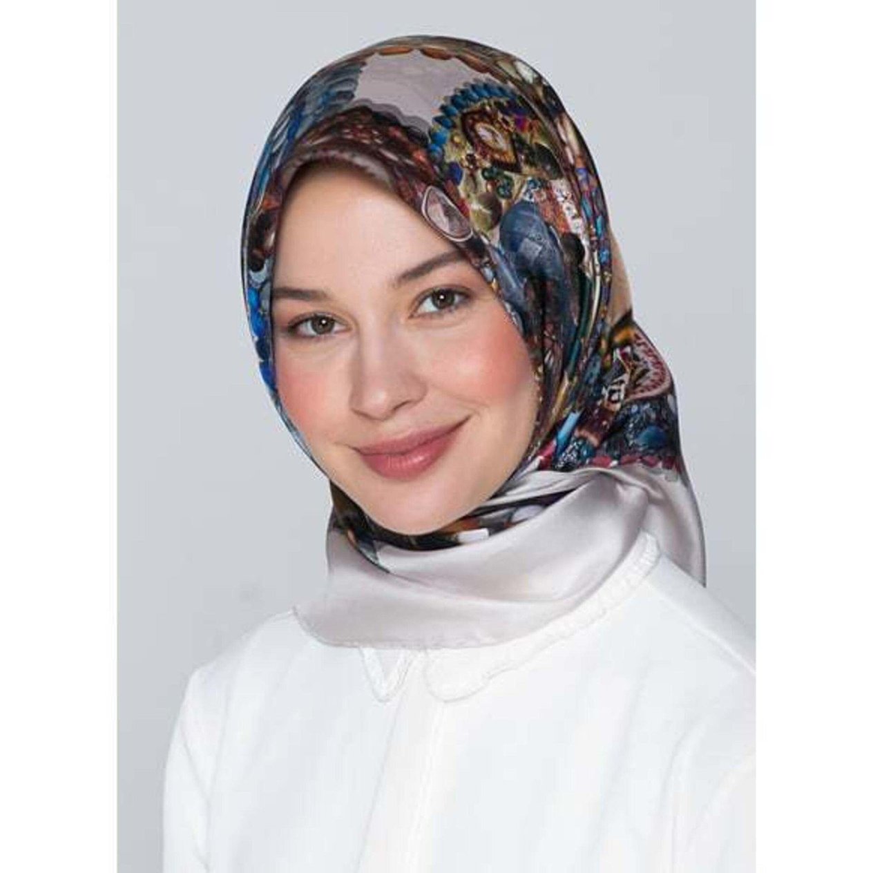 Armine % 100 İpek - Twill Eşarp