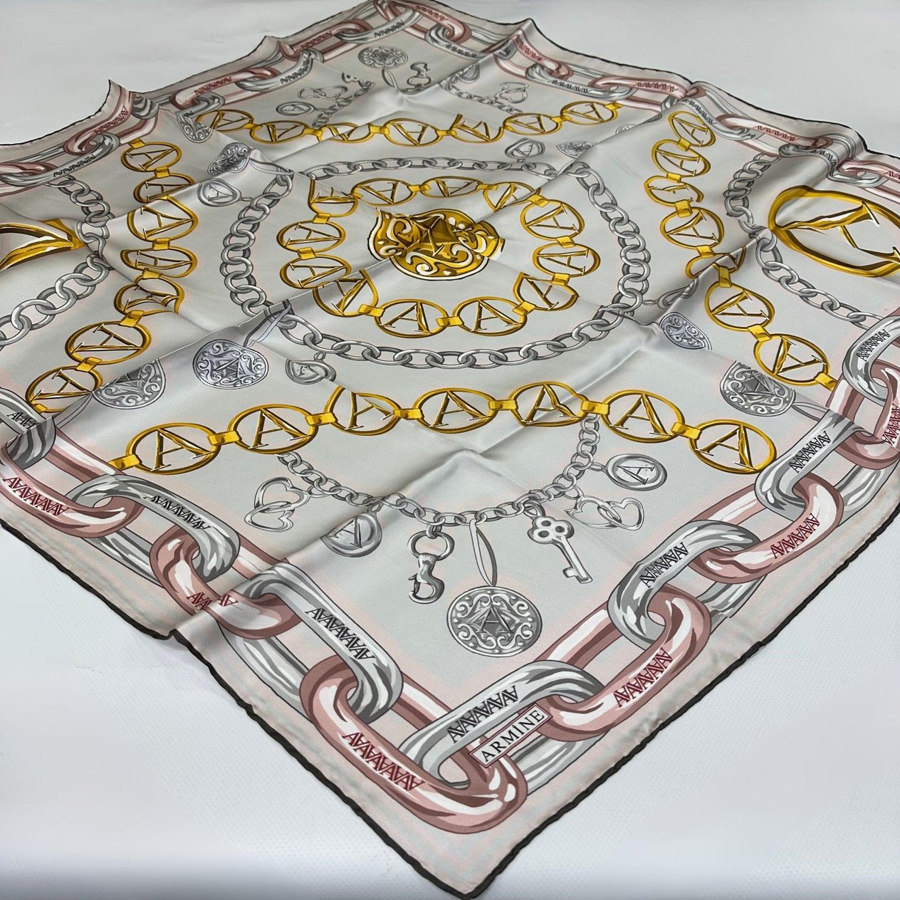 Armine % 100 İpek - Twill Eşarp