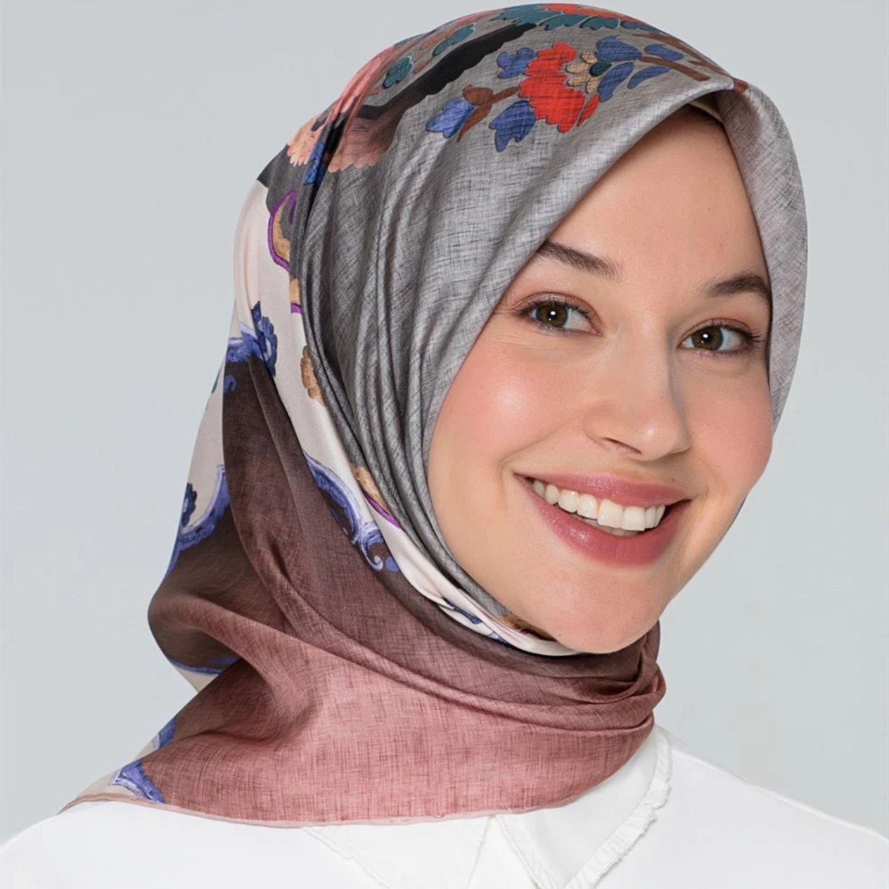 Armine % 100 İpek - Twill Eşarp
