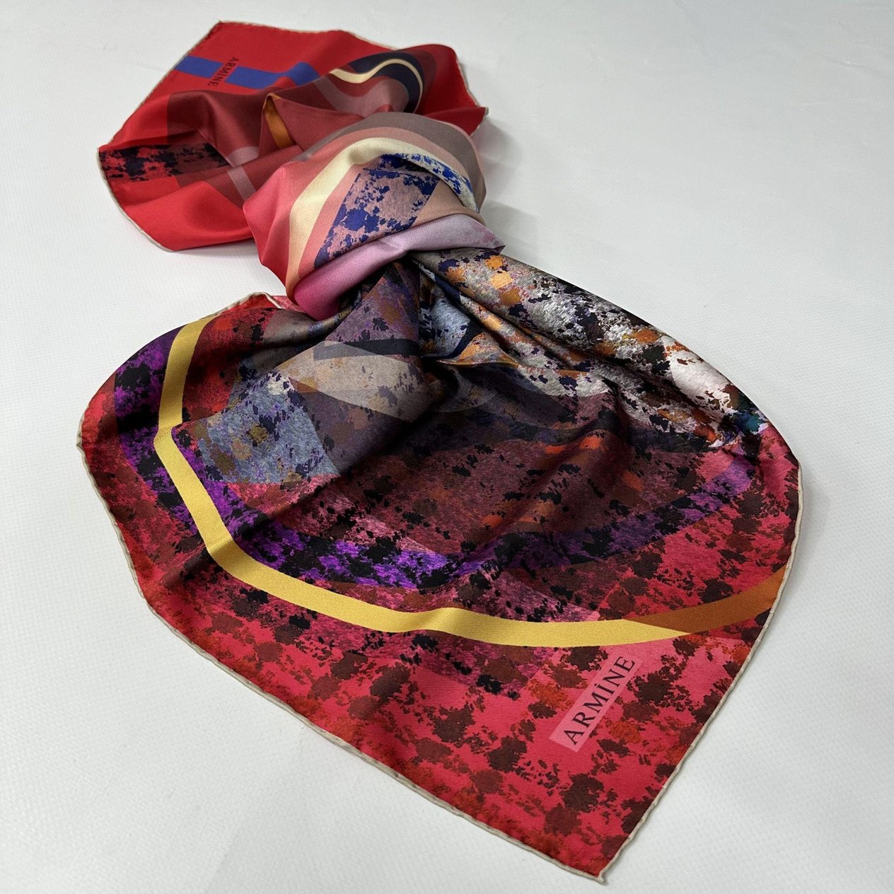 Armine % 100 İpek - Twill Eşarp