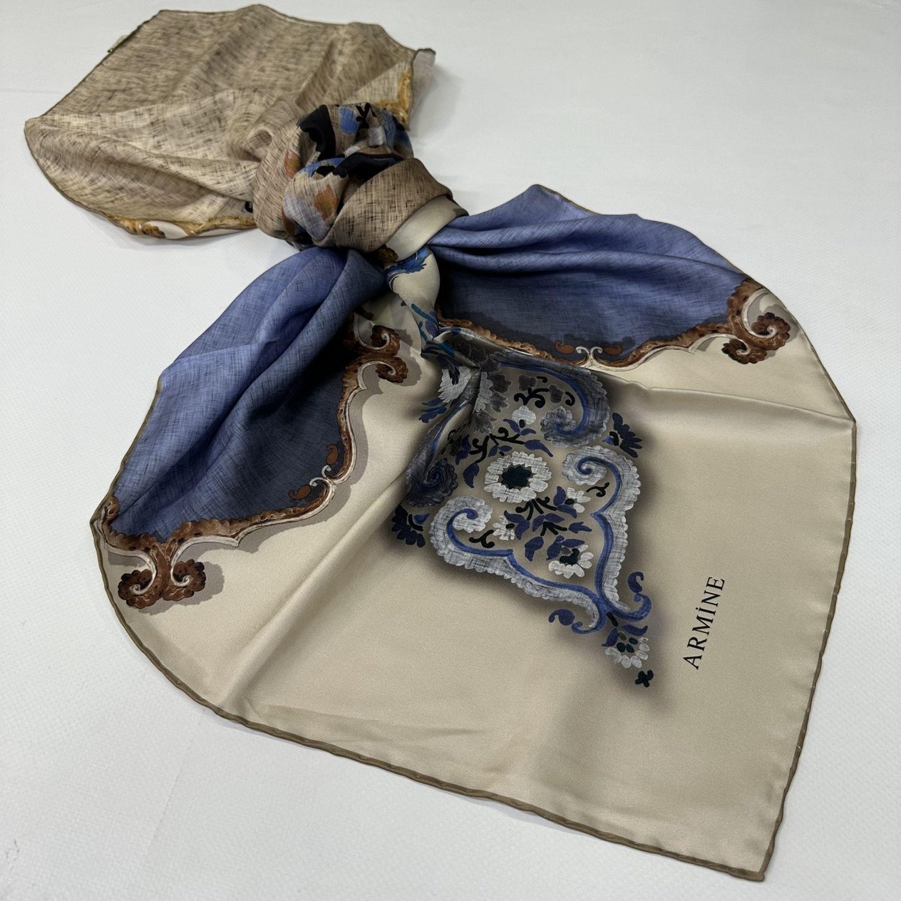 Armine %100 İpek - Twill Eşarp