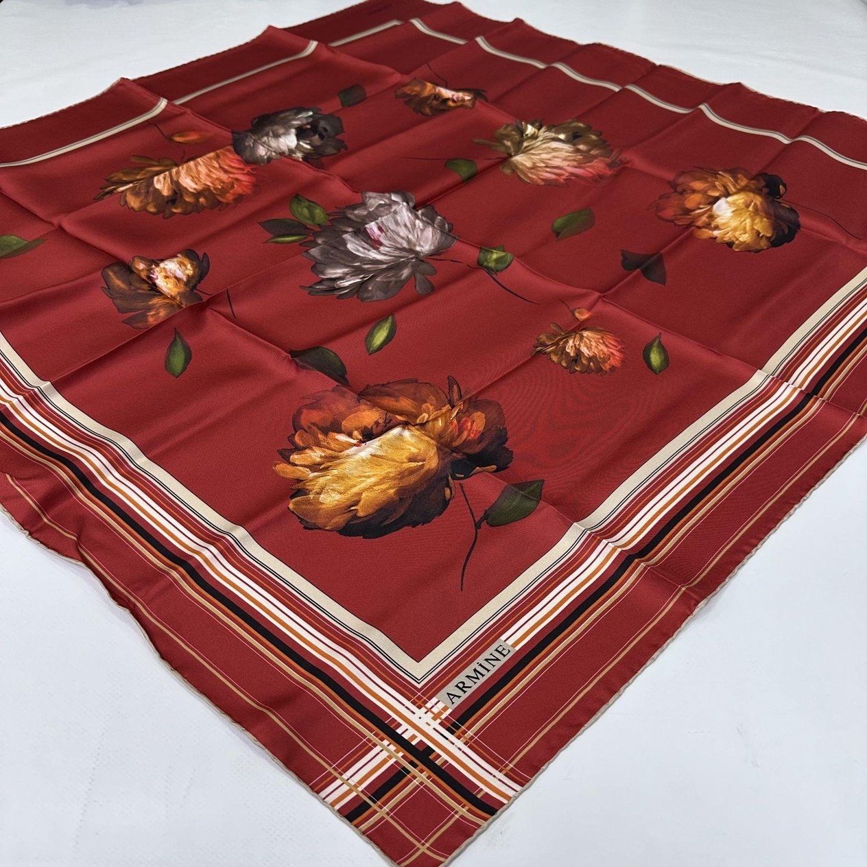 Armine % 100 İpek - Twill Eşarp