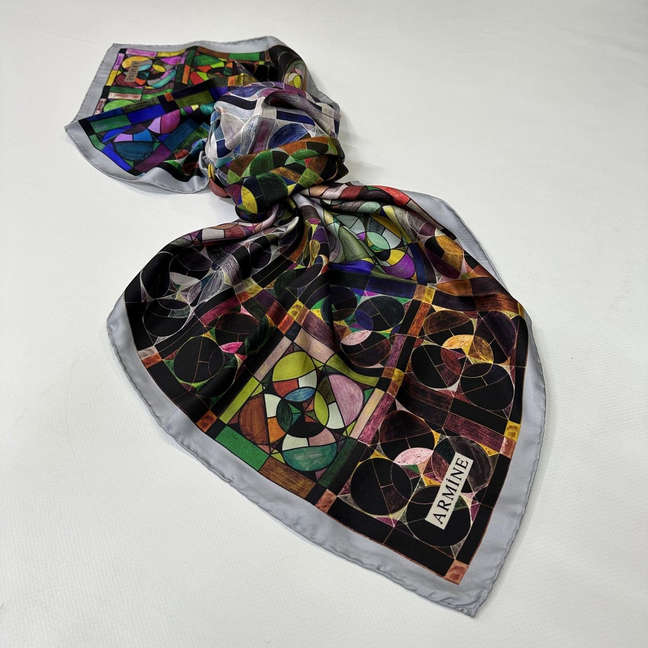 Armine % 100 İpek - Twill Eşarp