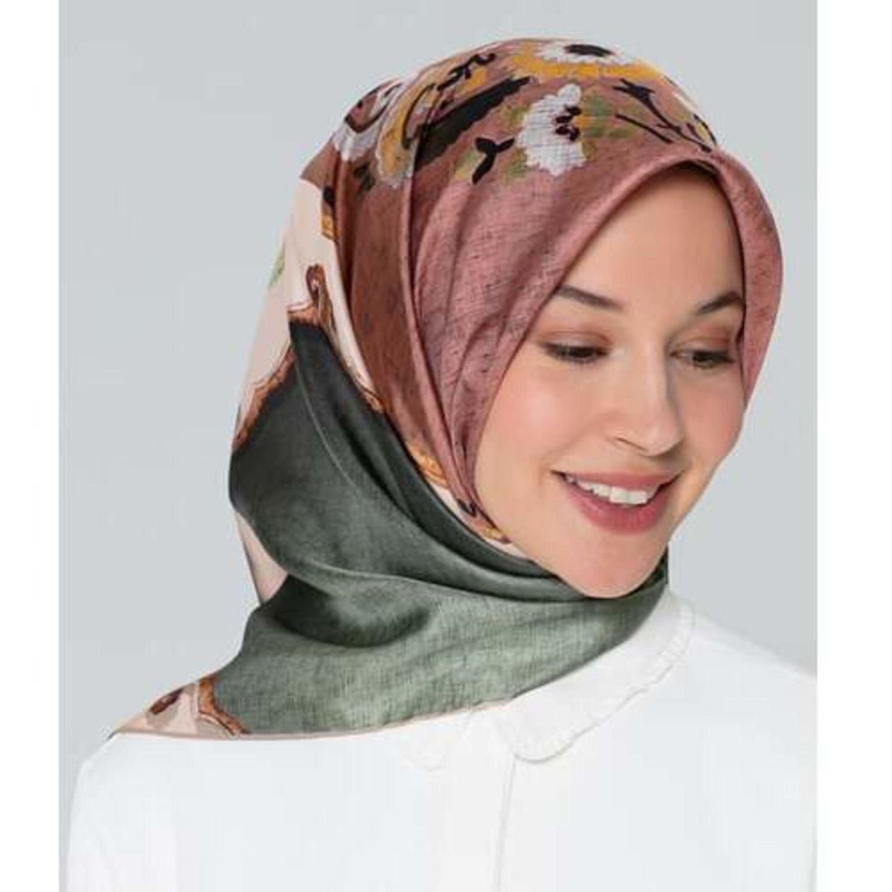 Armine % 100 İpek - Twill Eşarp