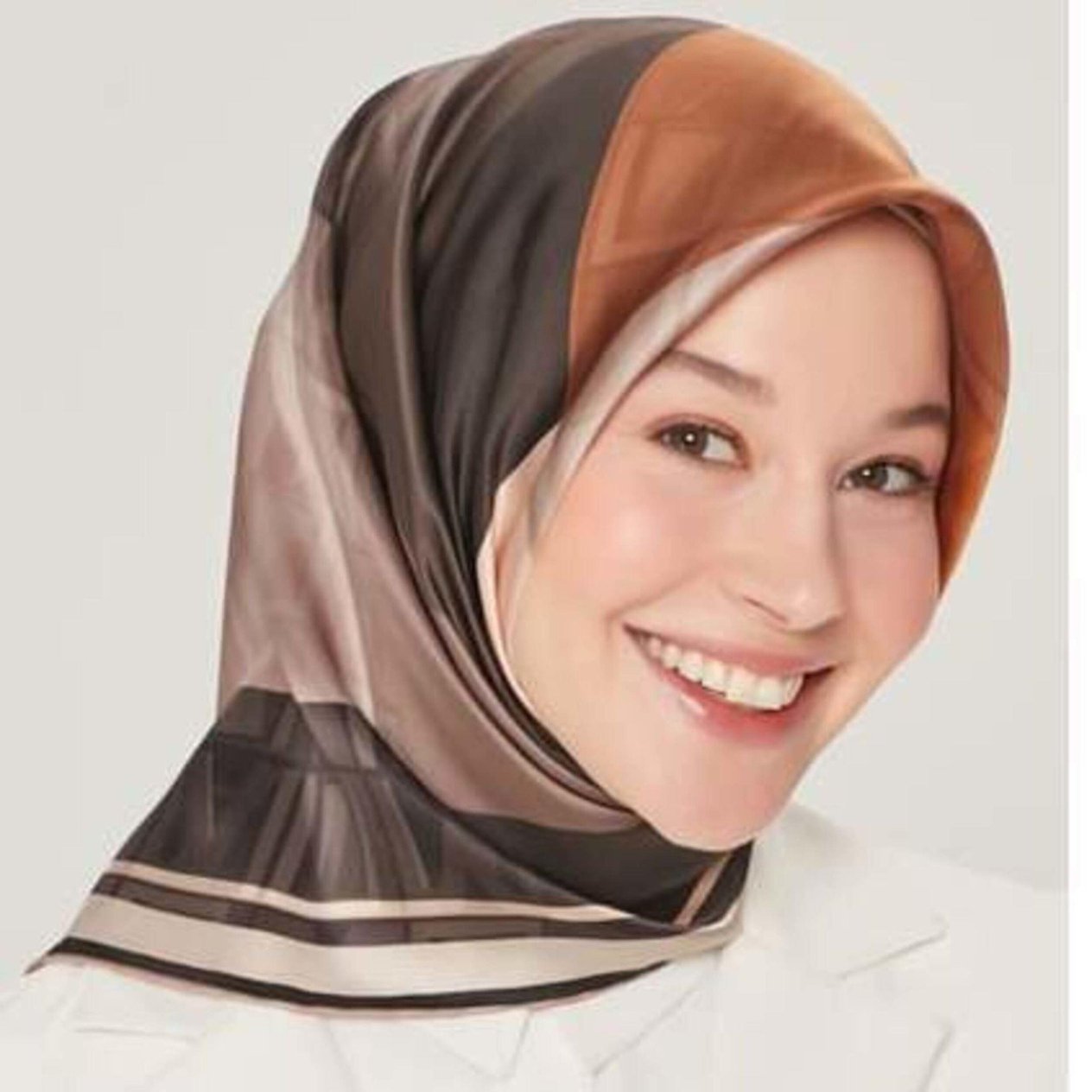 Armine Nostalji % 100 İpek - Twill Eşarp