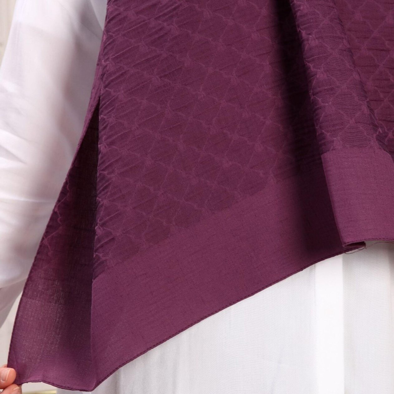 Harem Scarf Harem Şal Mürdüm