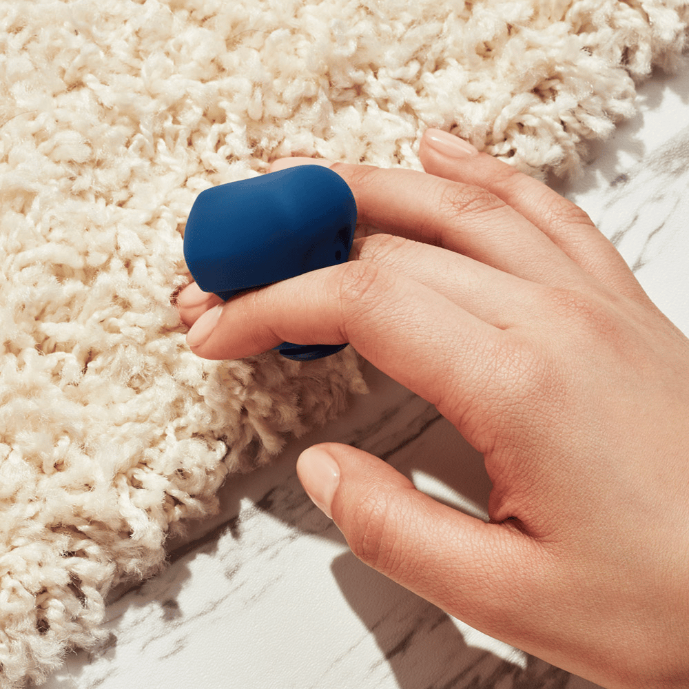 Dame Products Fin Lacivert Ultra Güçlü Parmak Vibratör