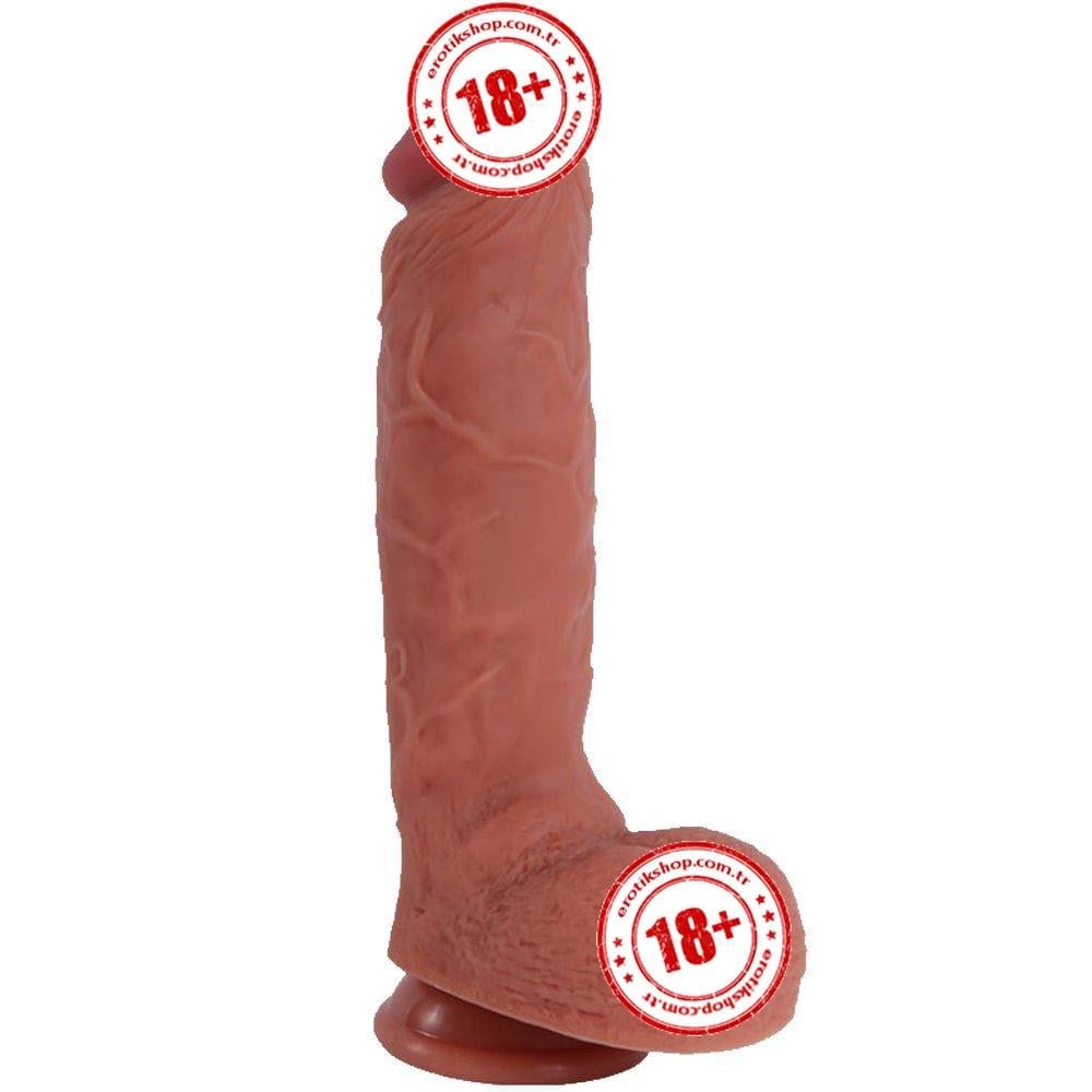 Dildo Series Spartacus Dual Layered Çift Katmanlı Gerçekci Penis 24 cm