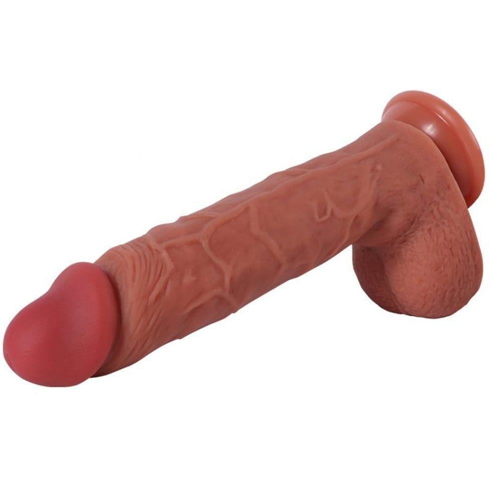 Dildo Series Spartacus Dual Layered Çift Katmanlı Gerçekci Penis 24 cm