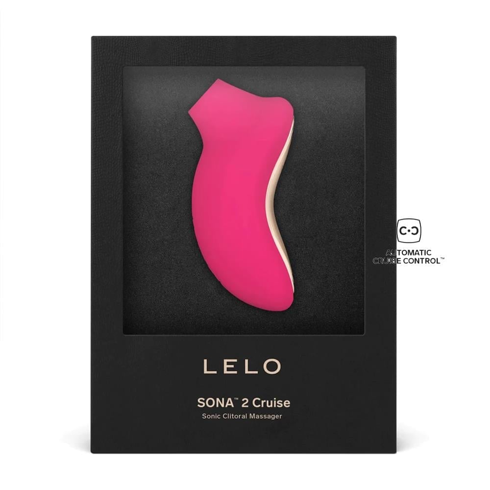 Lelo Sona 2 Cruise Sonic Klitoral Emiş Vibratör-Cerise