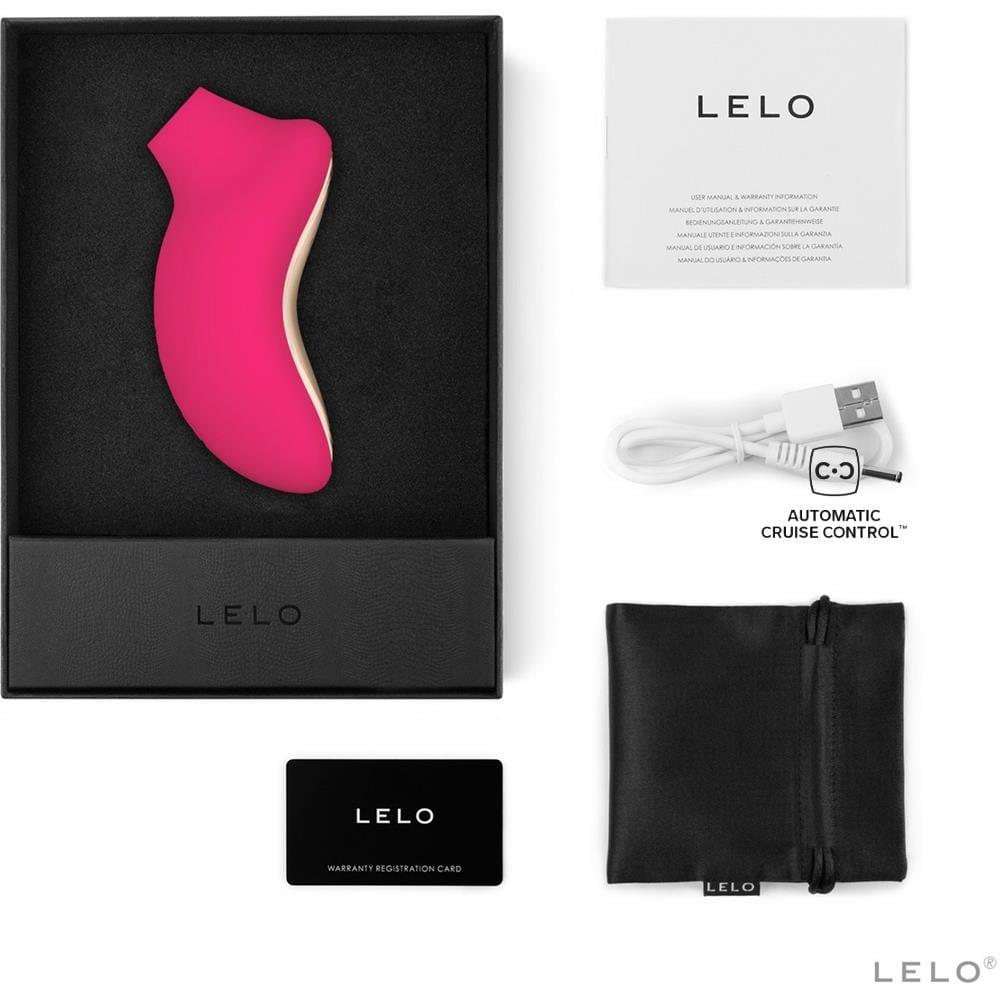 Lelo Sona 2 Cruise Sonic Klitoral Emiş Vibratör-Cerise