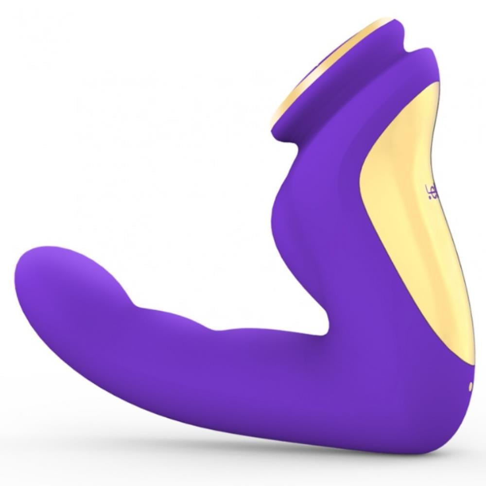 Leten Finger Isıtılabilir G-Spot Orgazm Vibratör-Purple