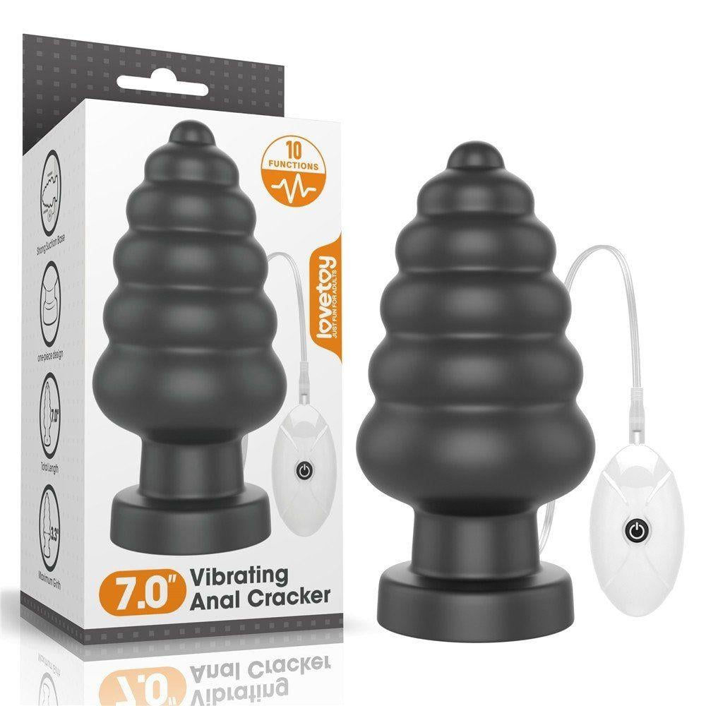 Lovetoy King Sized Vibrating Anal Cracker 18 cm Anal Vibratör LV120115