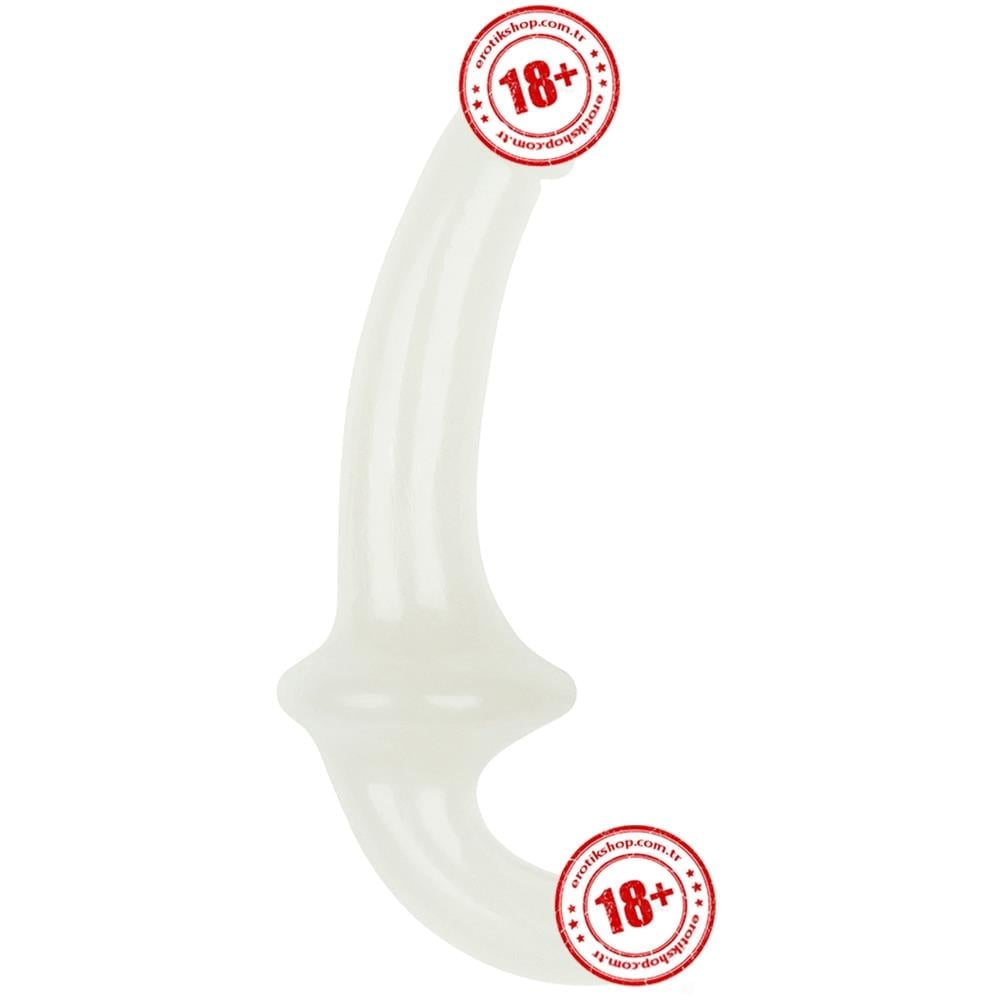 Lovetoy Lumino Play Double Dildo 23 Cm Strapless Jel Doku Penis LV313011