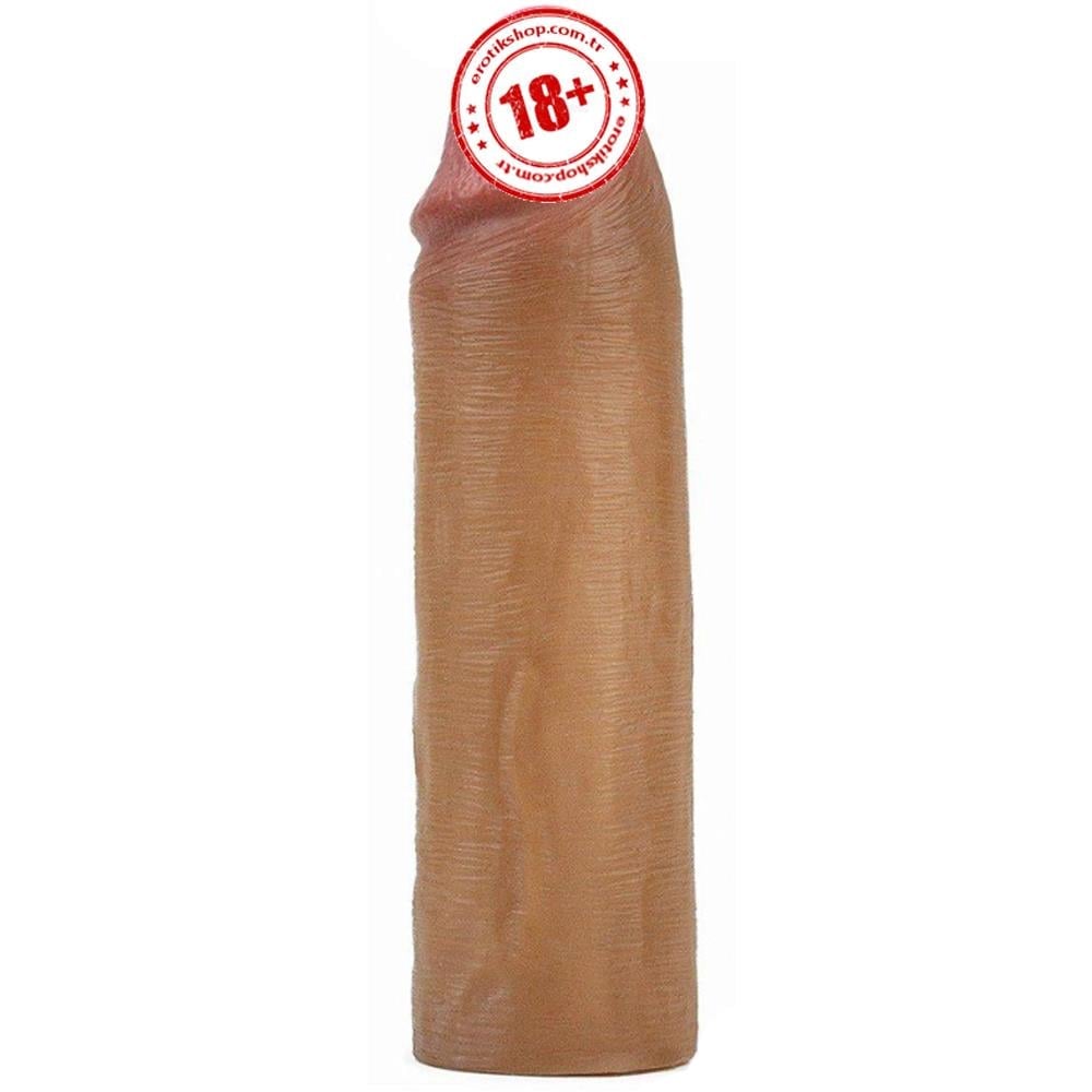 Lovetoy Nature Extender Doğal Silikon Gerçek Doku Penis Kılıfı LV4211B