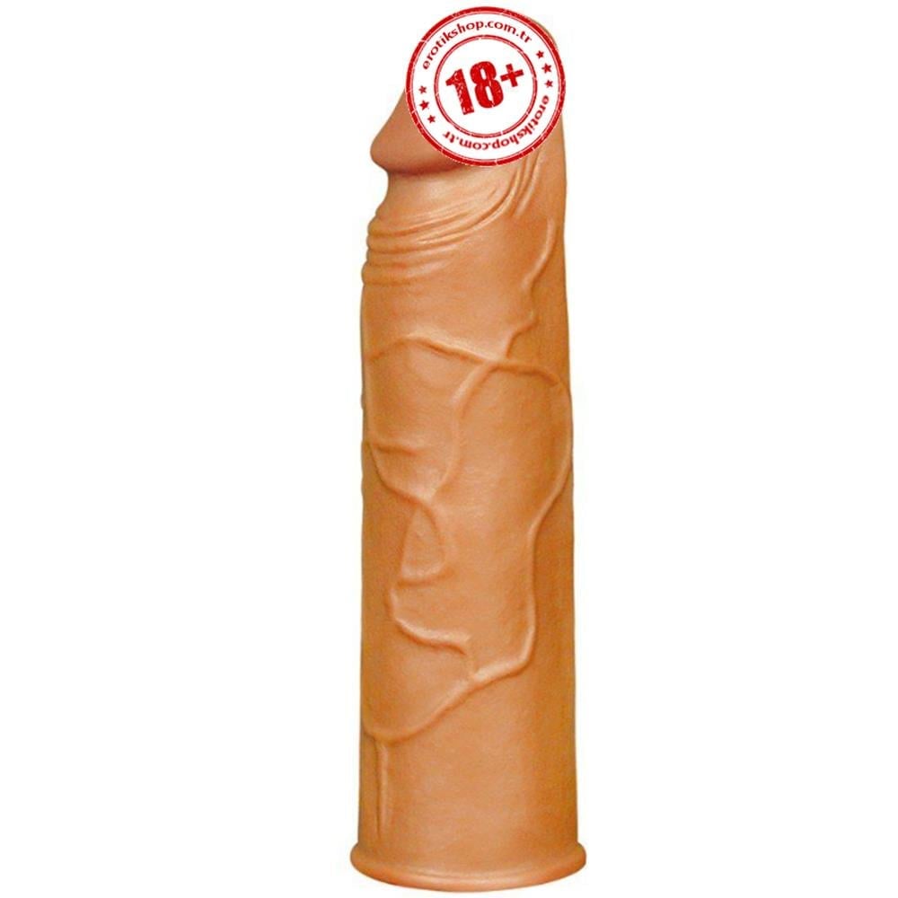 Lovetoy Pleasure X-Tender Melez Realistik Penis Kılıfı LV1050B
