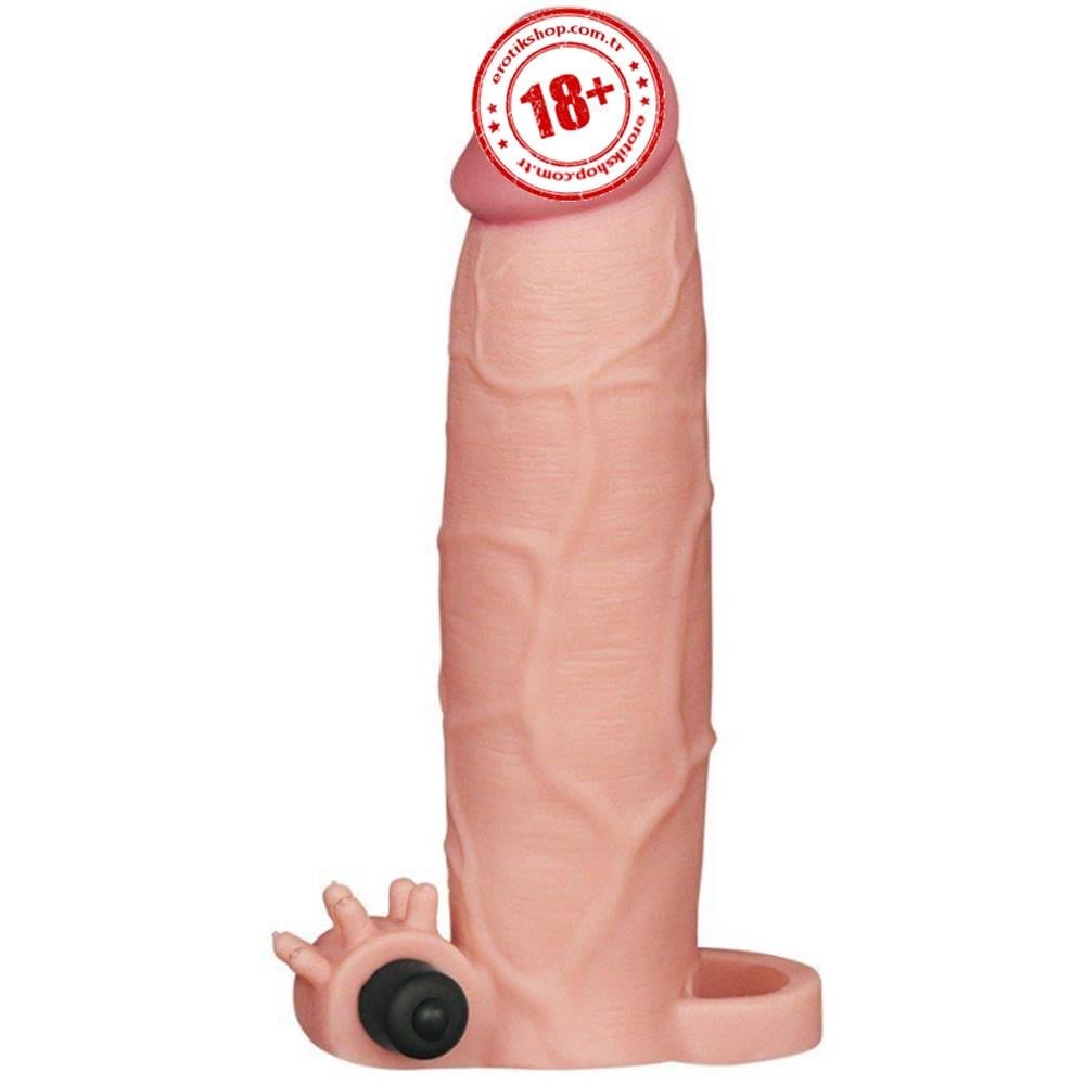 Lovetoy Pleasure X-Tender Vibrating Sleeve Titreşimli Penis Kılıfı LV1066F