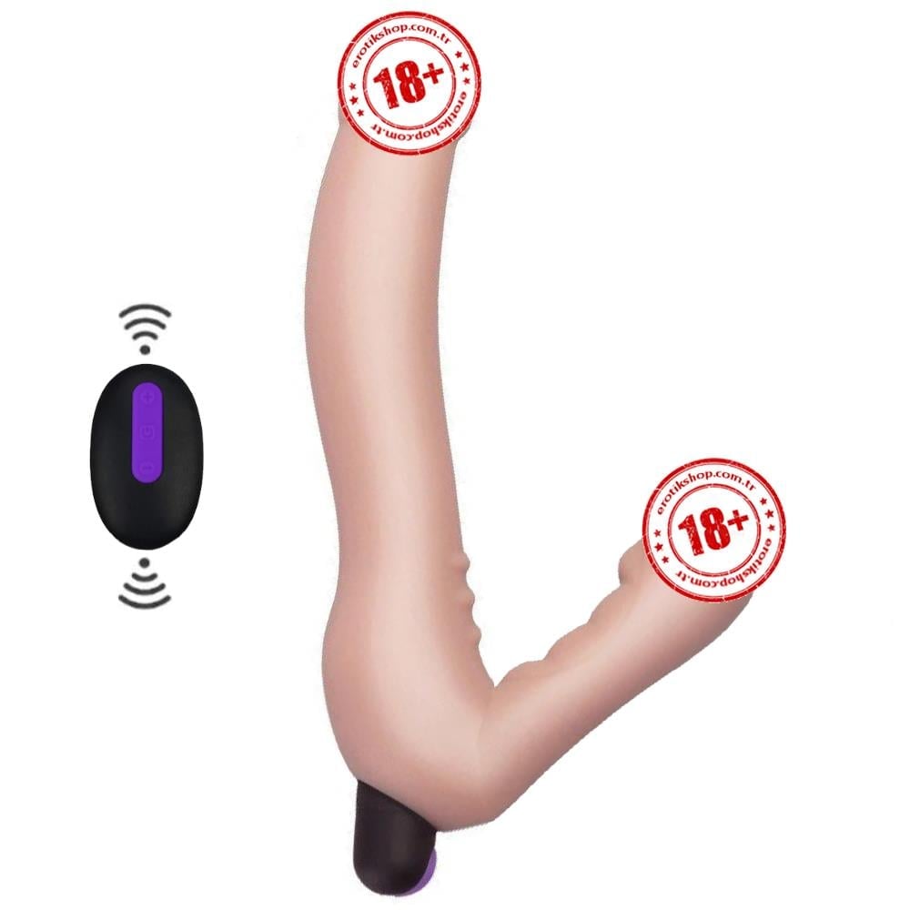 Lovetoy Rechargeable IJOY Uzaktan Kumandalı Strapless Strapon Vibratör LV430103