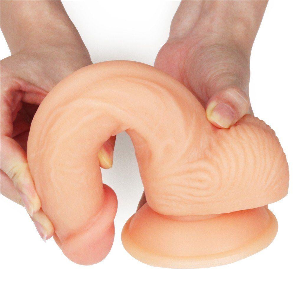Lovetoy The Ultra Soft Dude Yumuşak Realistik Penis 20 cm LV1088