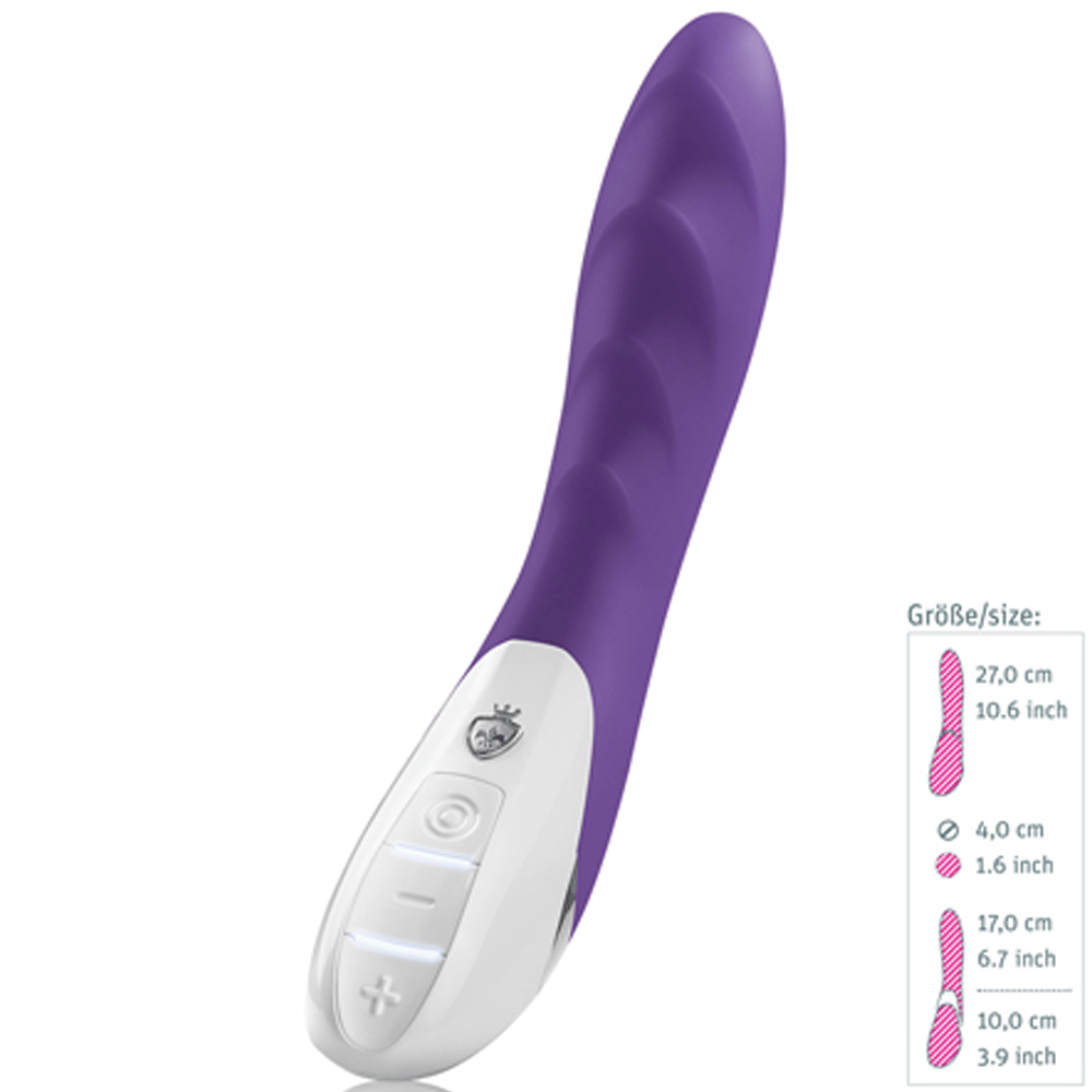Mystim Sassy Simon Vibrator Purple G-Spot Vibratör Made İn Germany