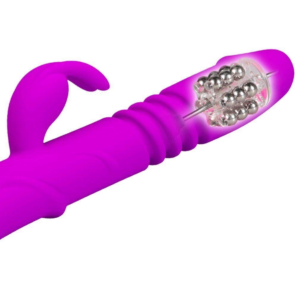 Pretty Love Ward İleri Geri ve Dönebilen Özellikli Rabbit Vibratör BI-014399