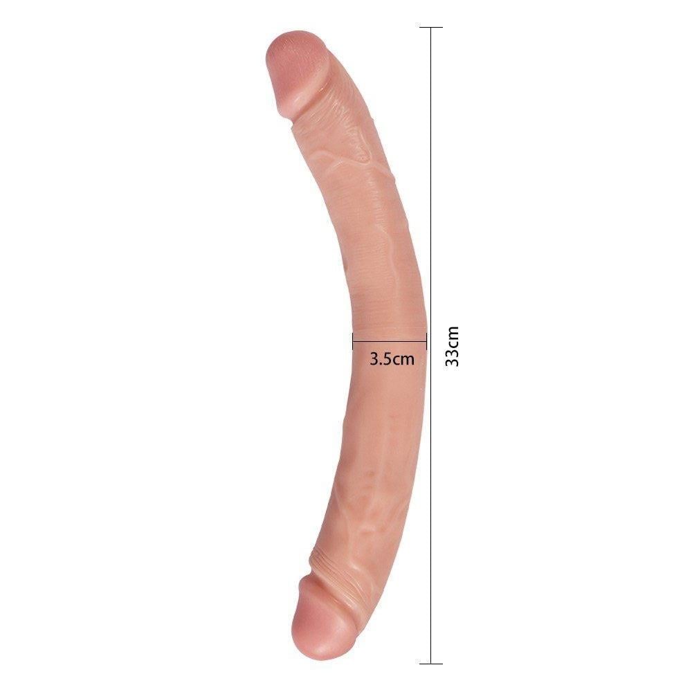 Shequ Grove 33 cm Flexible Çift Taraflı Penis
