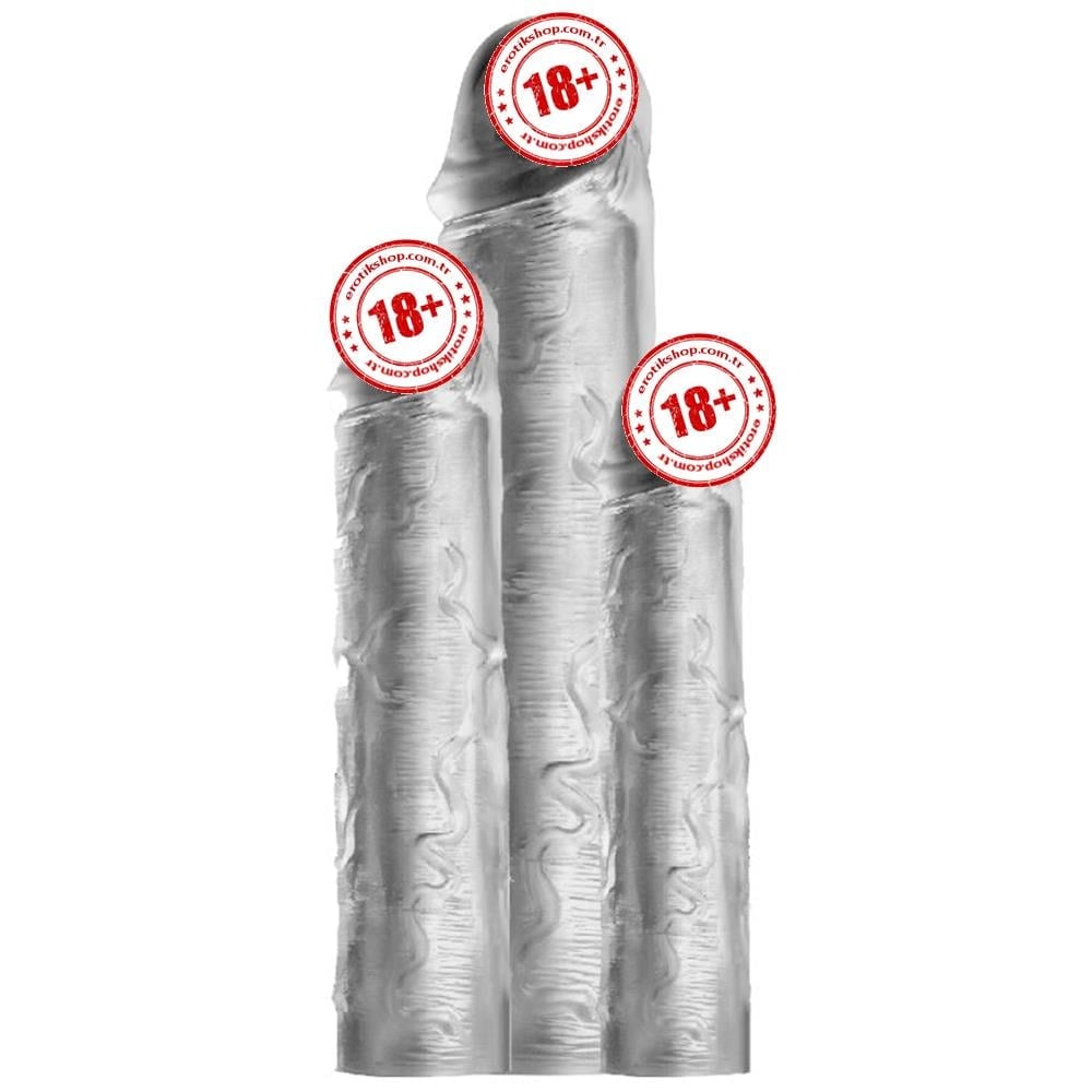 Shequ Penis Sleeve Set Trans Farklı Boy Penis Kılıfı Seti