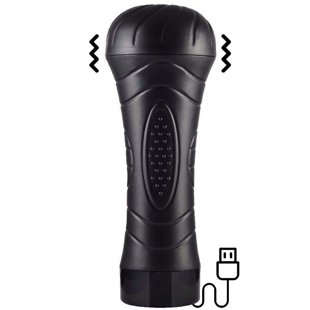 Shequ Rennes 4D Ses ve Titreşim Özellikli Vajina Masturbator XS-MA70001-E