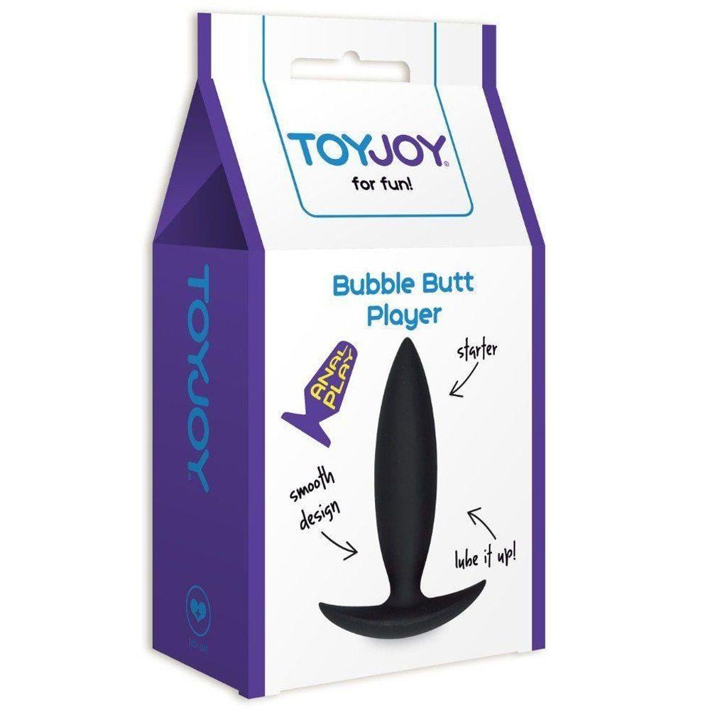 ToyJoy Bubble Butt Player Starter Anal Başlangıç Silikon Plug Siyah