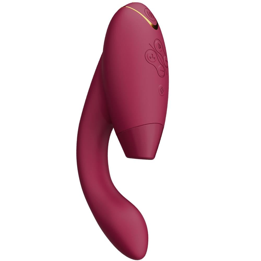 Womanizer Duo 2 Clitoral Massager Emiş Güçlü G-Noktası Vibratör-Bordeaux