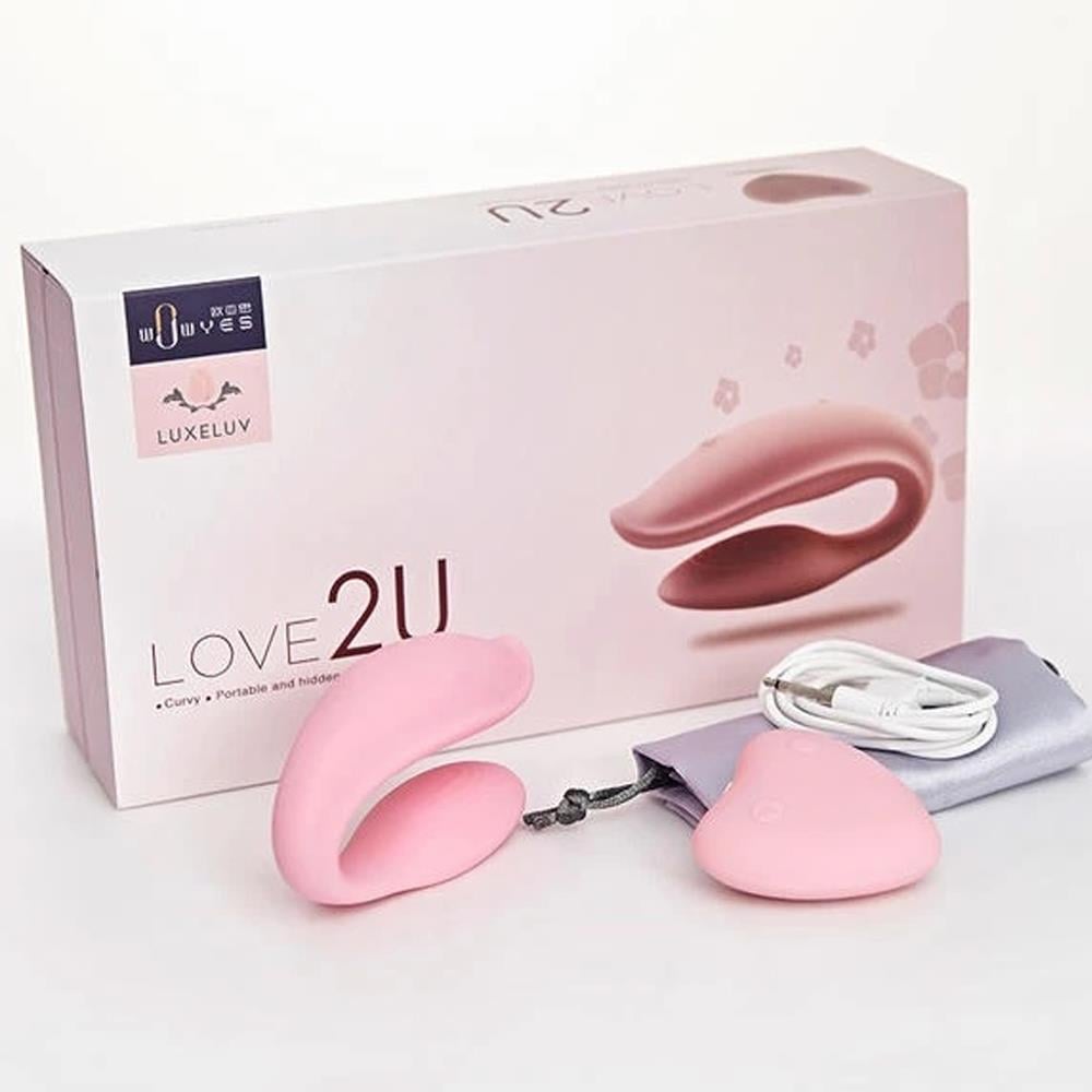 Wowyes 2U Rechargeable Couples Partner Vibratör LUX-002