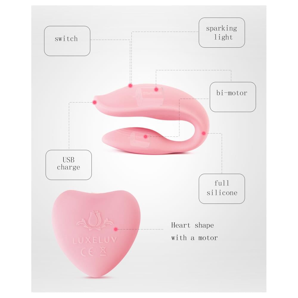 Wowyes 2U Rechargeable Couples Partner Vibratör LUX-002