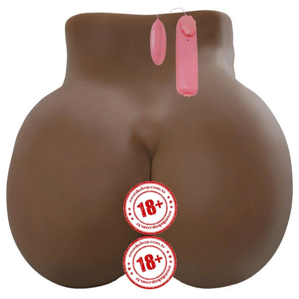 Xise Emily Solid Titreşimli Realisitk Kalça Zenci Masturbator XS-MA50001-L