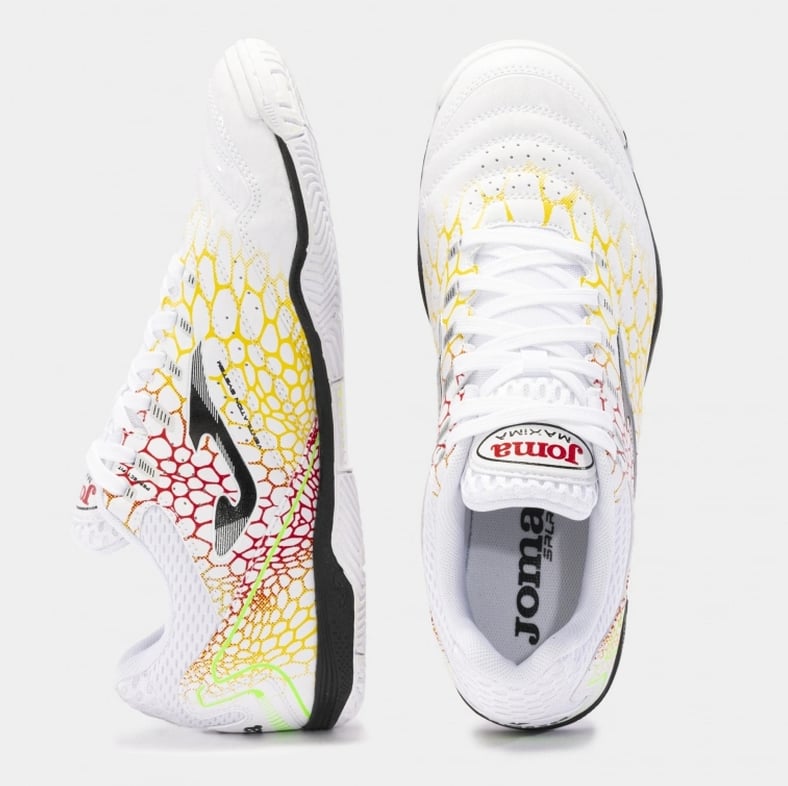 JOMA MAXW2442IN MAXIMA 2442 WHITE YELLOW RED INDOOR 