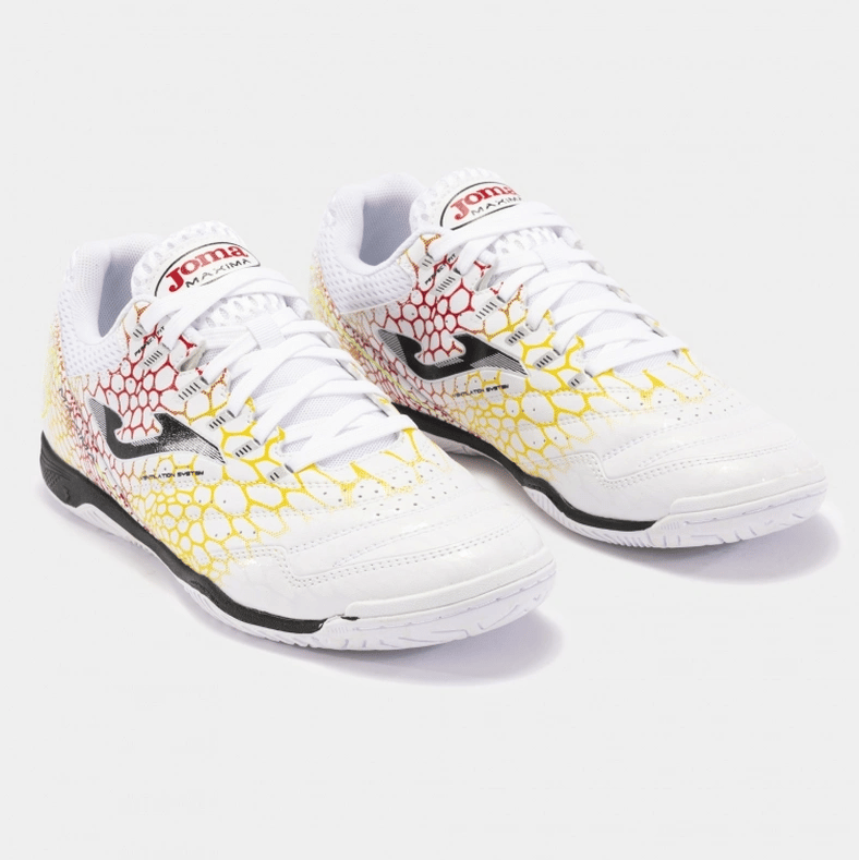 JOMA MAXW2442IN MAXIMA 2442 WHITE YELLOW RED INDOOR 