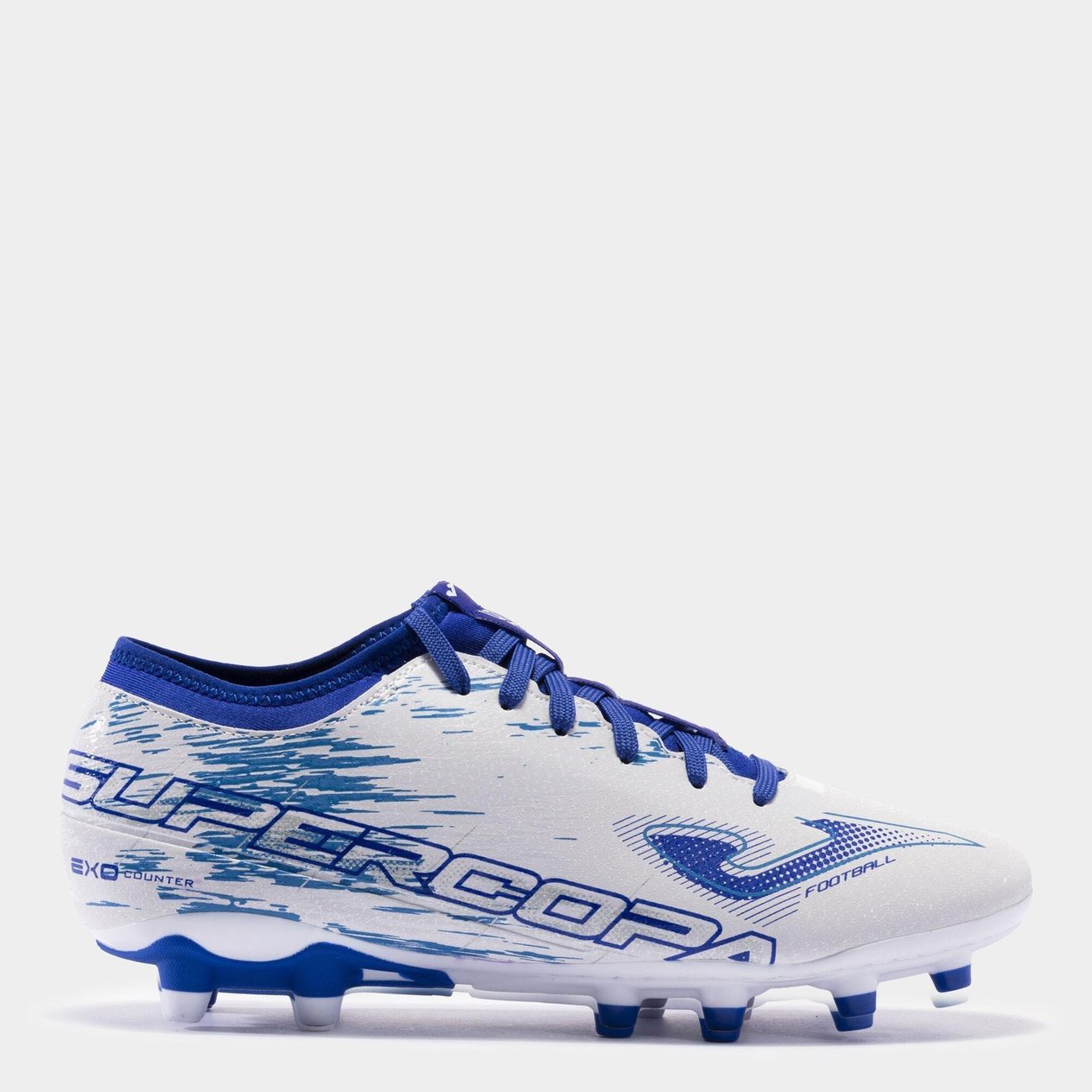 JOMA SUPW2302FG SUPERCOPA 2302 WHITE ROYAL FIRM GROUND 