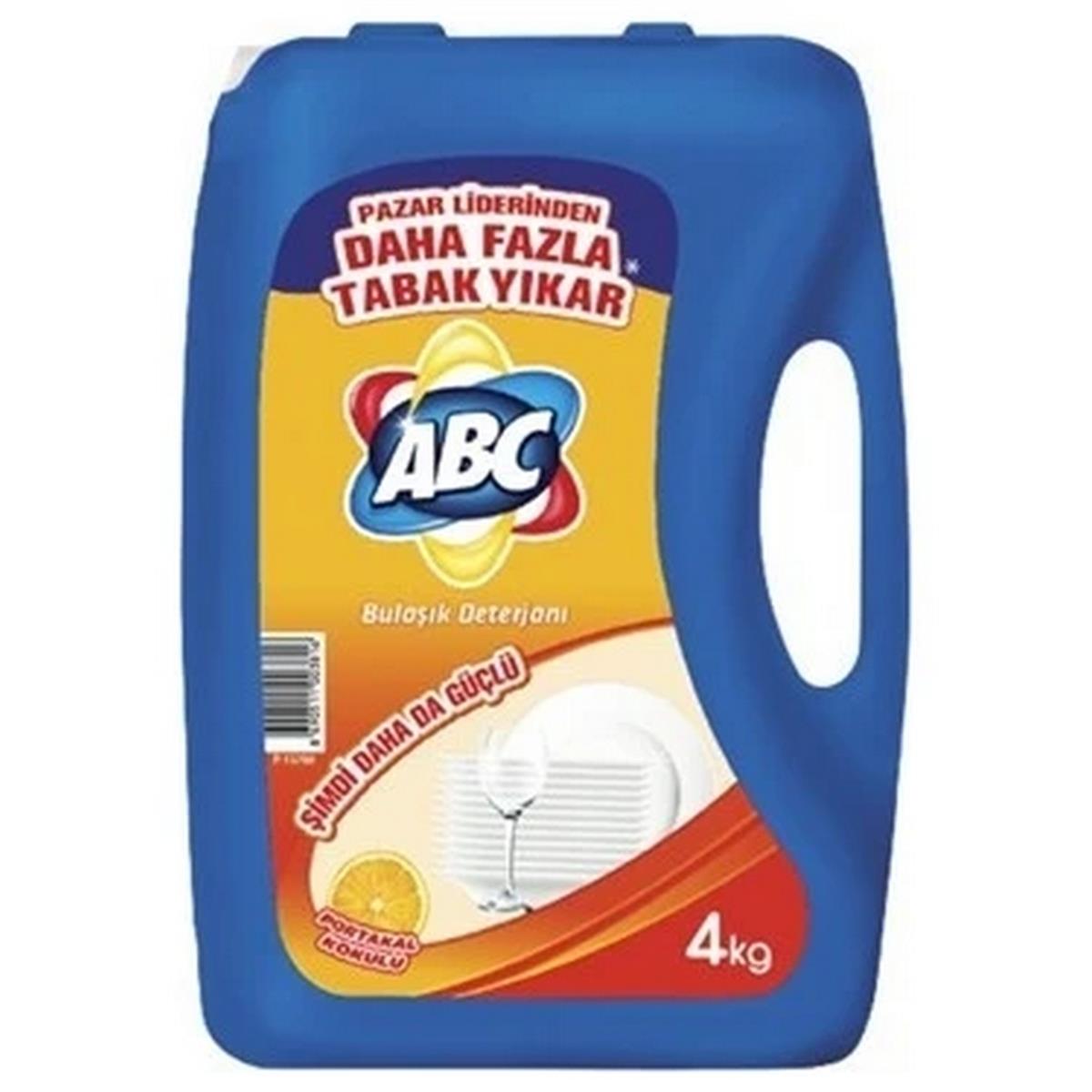 ABC BULAŞIK DETERJANI PORTAKAL 4 KG