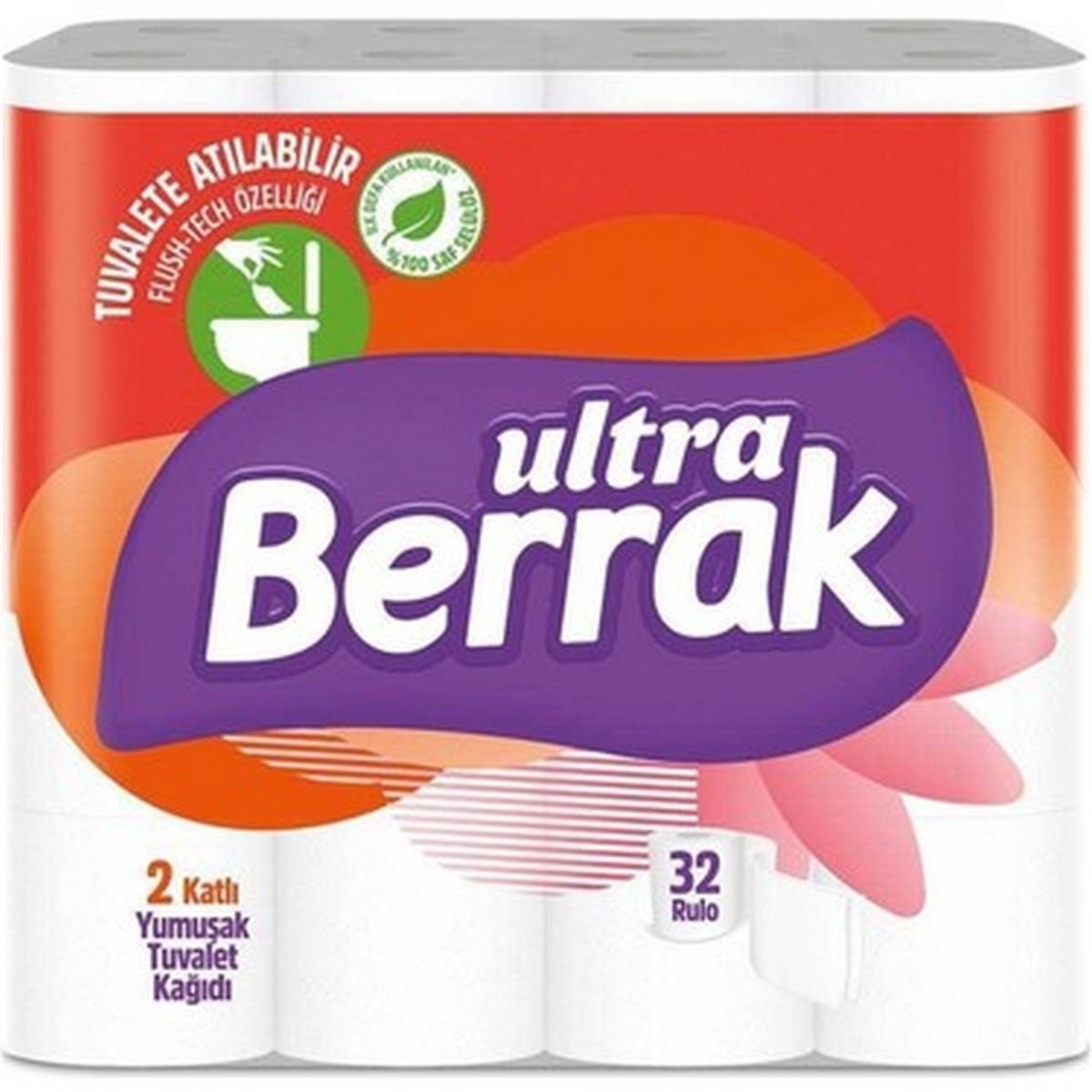 BERRAK TUVALET KAĞIDI ULTRA 32 Lİ