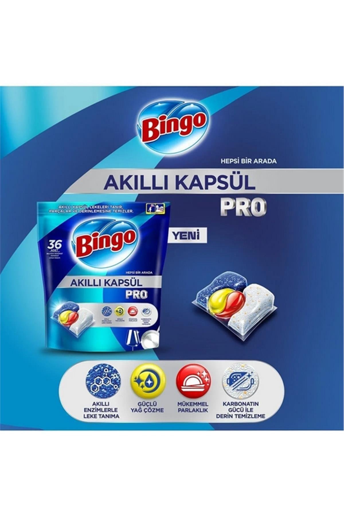 BİNGO AKILLI KAPSÜL  PRO 36 LI