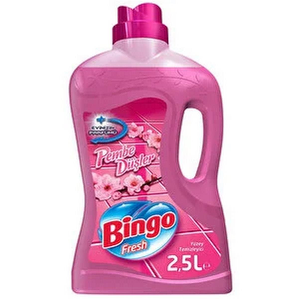 BİNGO FRESH YÜZEY TEMİZLEYİCİ PEMBE DÜŞLER 2.5 LT