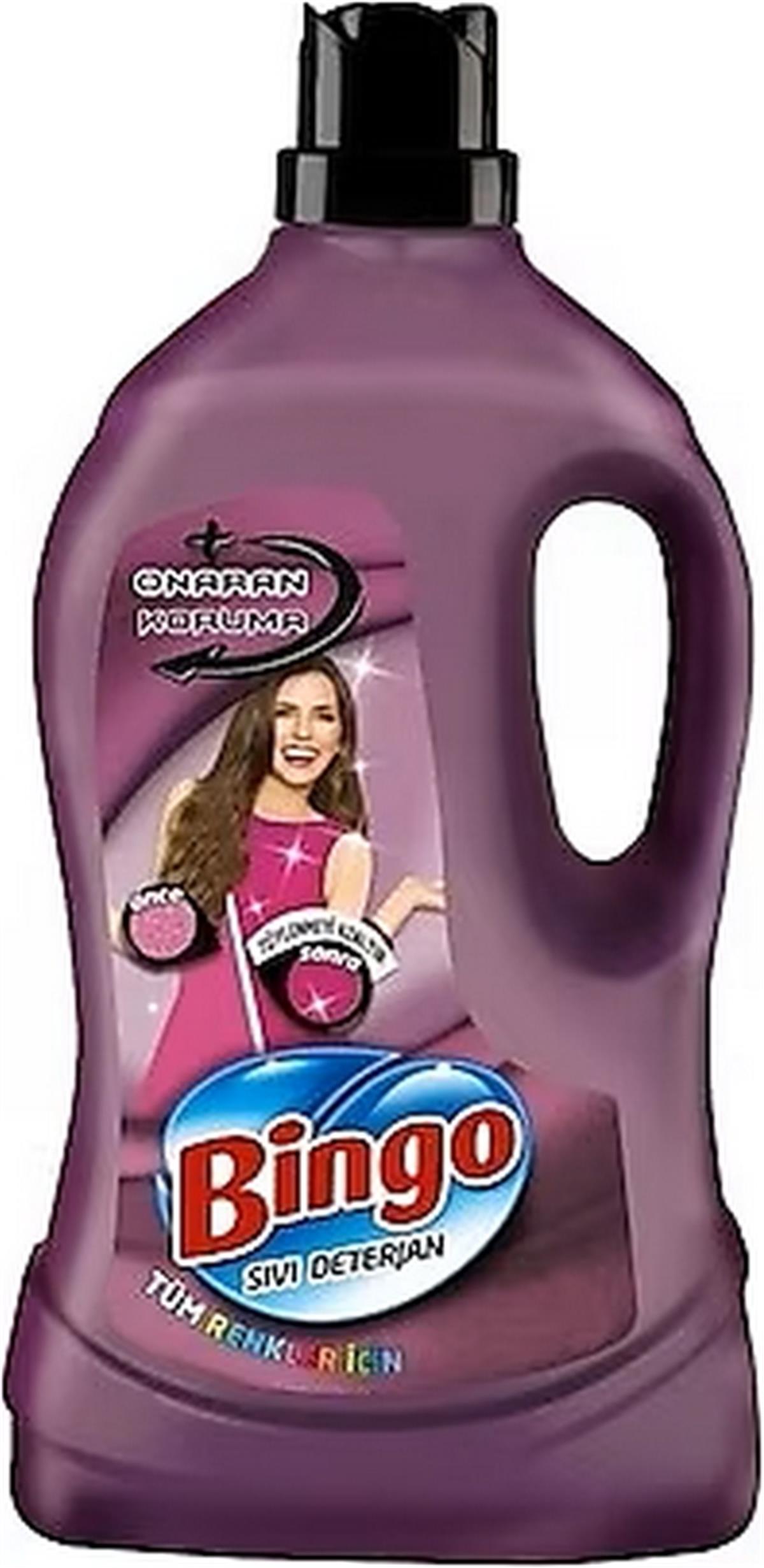 BİNGO SIVI TÜM RENKLER  3 LT 50 YIKAMA