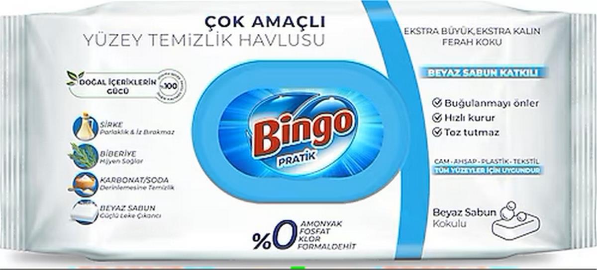 BİNGO YÜZEY TEMİZLEME HAVLUSU