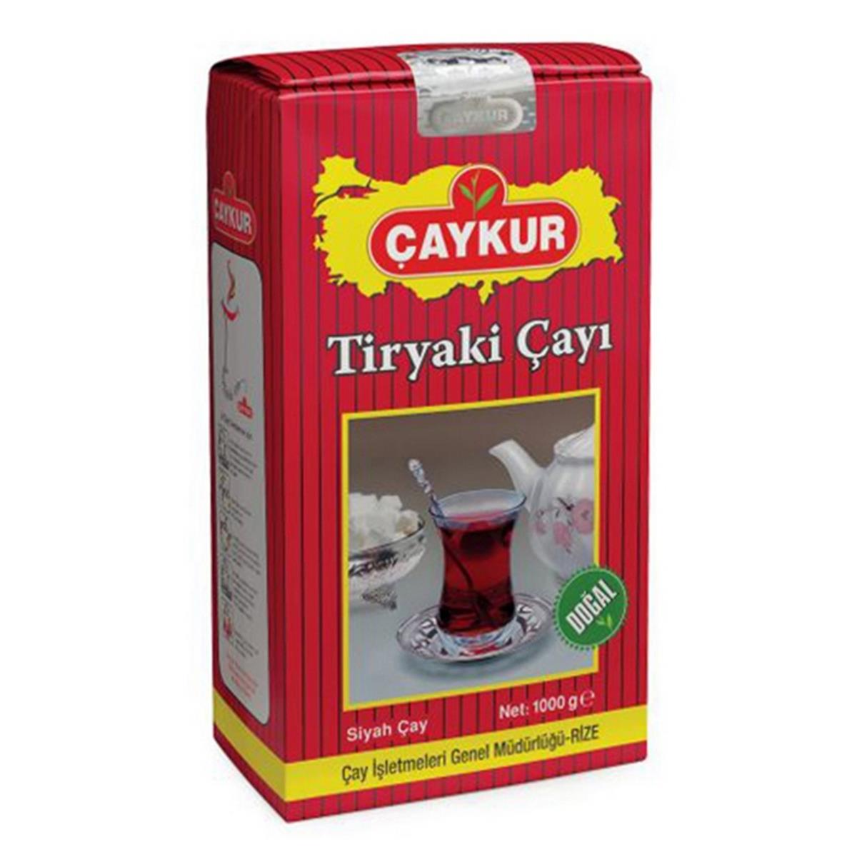 ÇAYKUR TİRYAKİ SİYAH ÇAY 1 KG