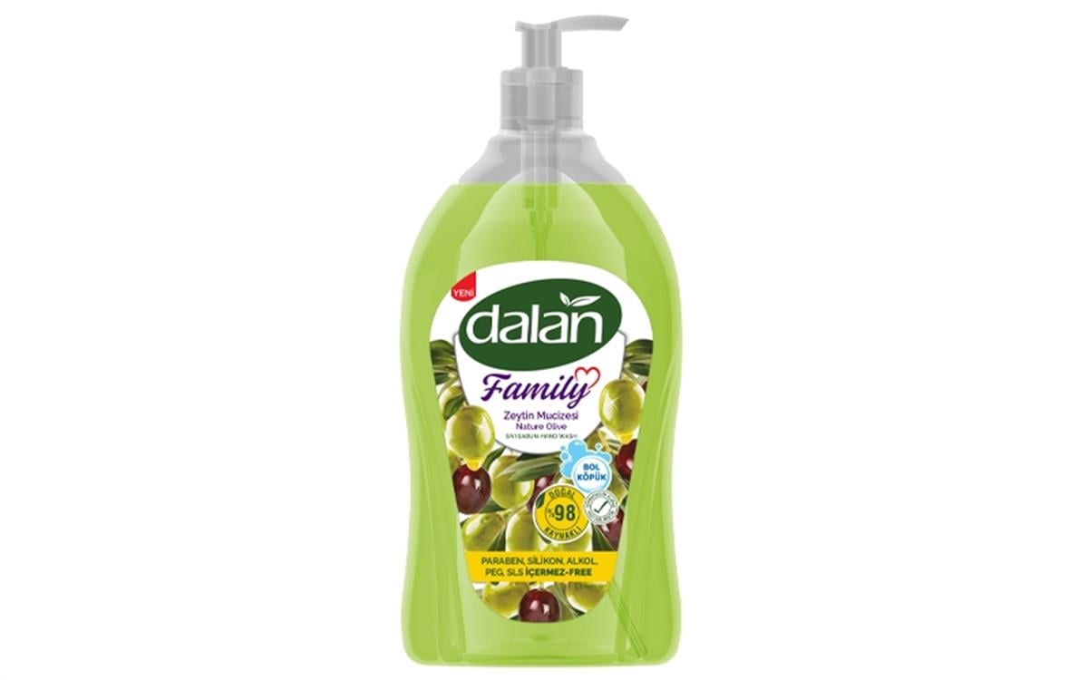 DALAN FAMİLY ZEYTİN YAĞI  SIVI SABUN 650 ML