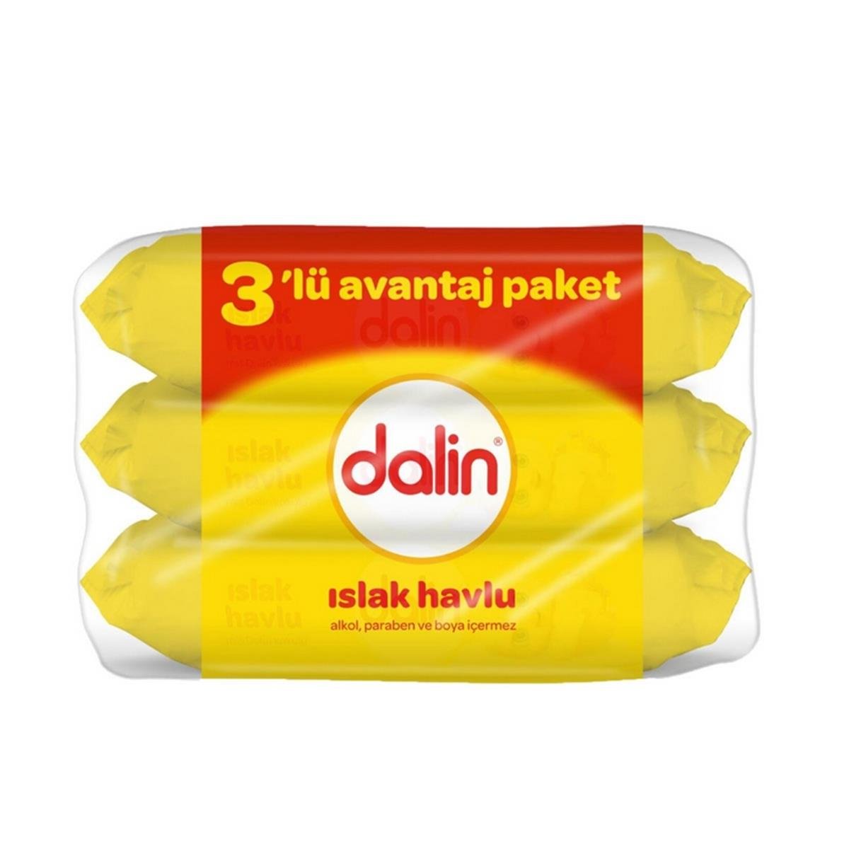 DALİN ISLAK HAVLU 3X56 LI PAKET
