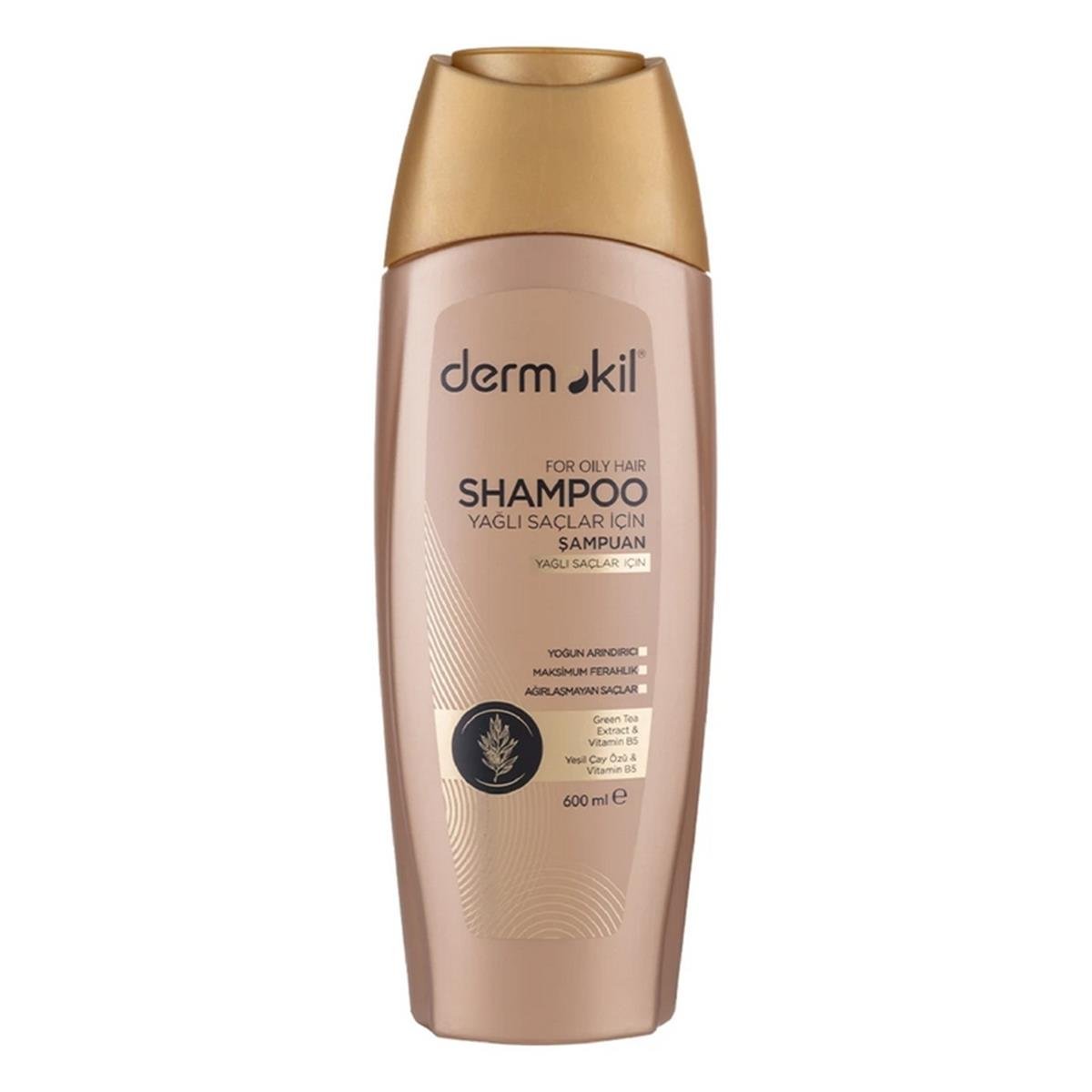 DERMOKİL ŞAMPUAN YAĞLI SAÇLAR İÇİN 600 ML
