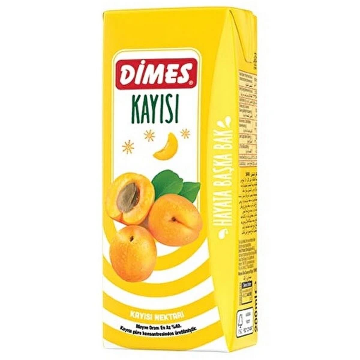 DIMES MEYVE SUYU KAYISI 200 ML