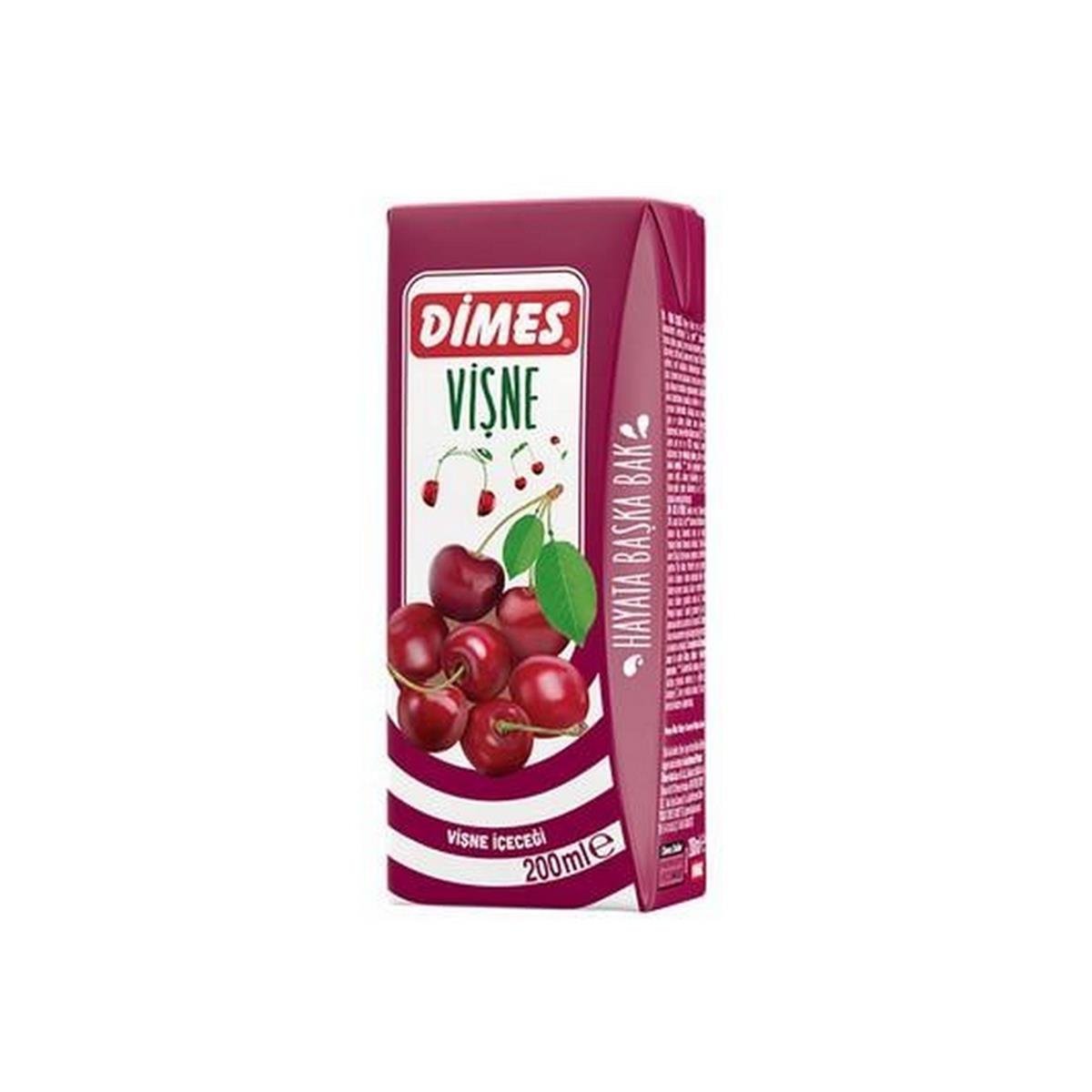 DIMES MEYVE SUYU VİŞNE 200 ML