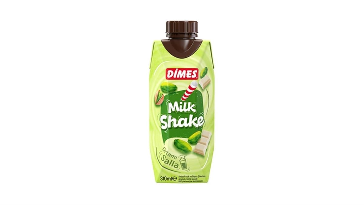 DİMES MİLK SHAKE ANTEP FISTIKLI BEYAZ ÇİKOLATALI